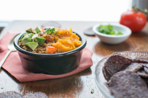 Lentil Chili Black Bowl-3