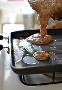 Pouring-pancakes