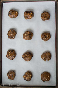 almond butter chocolate chip cookies-6