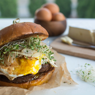 French Quinoa Burger