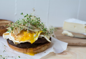 French Quinoa Burger